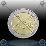 2 EVRO LATVIJA 2018 "Zemgale" UNC